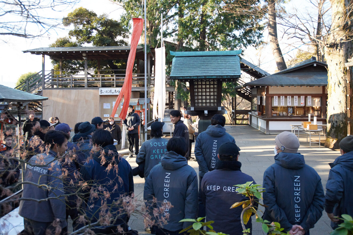 安全祈願を行いました。 イメージ画像